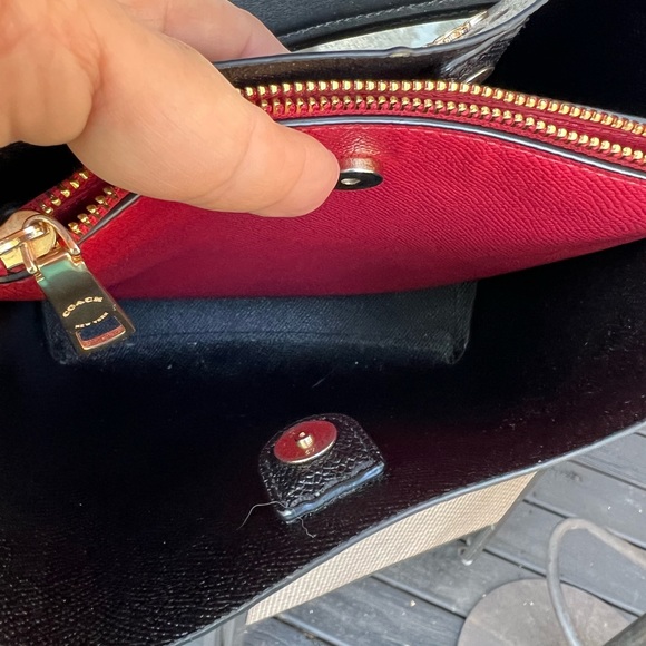 Mollie Coach bucket bag signature canvas - Picture 8 of 9